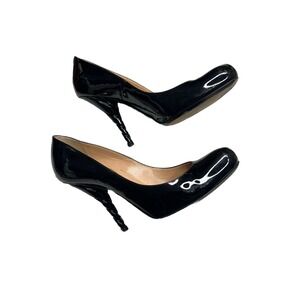 Emporio Armani Twisted Heel Pumps Size 37.5 Approximately‎ US Size 7